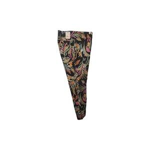NWT Terra & Sky Paradise Floral Skinny Mid-Rise Jegging Women 16W-18W 1X